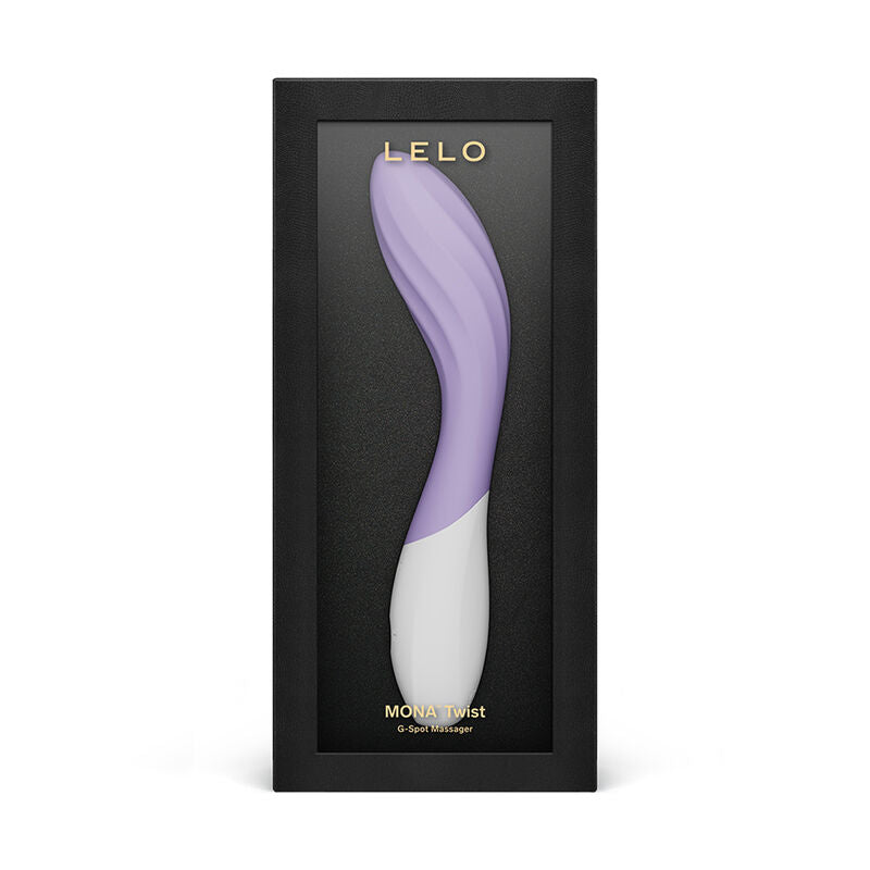 LELO - MONA TWIST VIBRATEUR POINT G RECHARGEABLE CONTRÔLÉ PAR APPLICATION LAVANDE LELO
