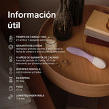 LELO - MONA TWIST VIBRATEUR POINT G RECHARGEABLE CONTRÔLÉ PAR APPLICATION LAVANDE LELO