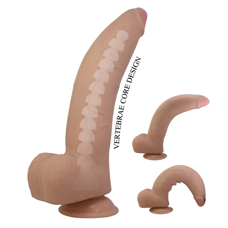 PRETTY LOVE - QUINLAN GODEMICHET RÉALISTE 26 CM Ø 5,5 CM NATUREL DILDOS