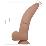 PRETTY LOVE - QUINLAN GODEMICHET RÉALISTE 26 CM Ø 5,5 CM NATUREL DILDOS
