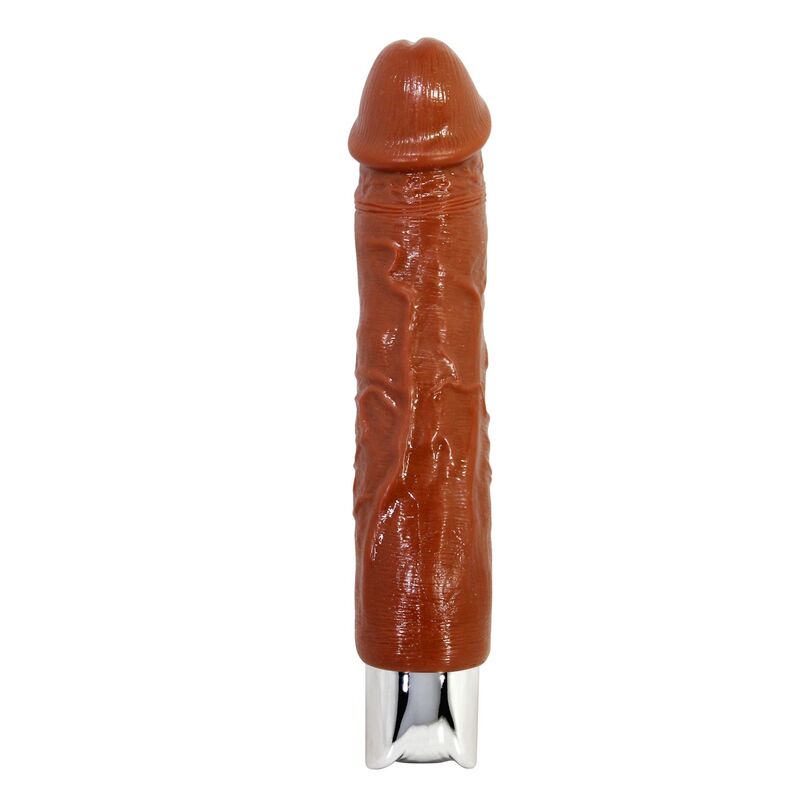 PRETTY LOVE - VIBRATEUR RÉALISTE PROFESSIONNEL 23,5 CM Ø 4,8 CM MARRON DILDOS