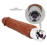 PRETTY LOVE - VIBRATEUR RÉALISTE PROFESSIONNEL 23,5 CM Ø 4,8 CM MARRON DILDOS