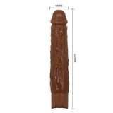 PRETTY LOVE - VIBRATEUR RÉALISTE OWEN 22,5 CM Ø 4,5 CM MARRON HIGH TECH