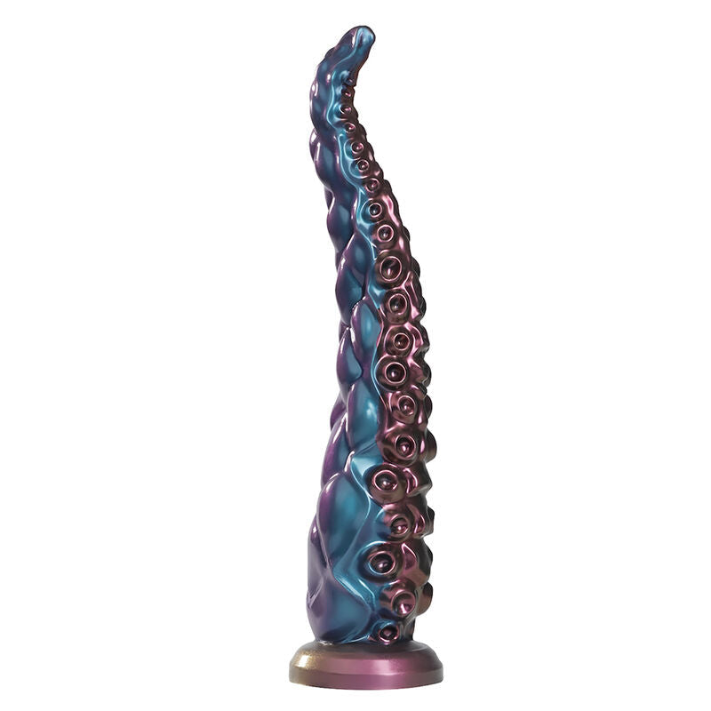 POWER MONSTERS - GODEMICHÉ EN SILICONE TRICOLORE FANTAISIE À TENTACULES ABYSSAUX 46 CM Ø 7 CM POWER MONSTERS