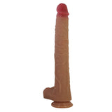 PRETTY LOVE - TERIN PLUS GODEMICHET RÉALISTE EN SILICONE AVEC VENTOUSE 37,6 CM Ø 5,5 CM SoPigalle