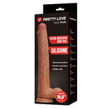 PRETTY LOVE - TERIN PLUS GODEMICHET RÉALISTE EN SILICONE AVEC VENTOUSE 37,6 CM Ø 5,5 CM SoPigalle