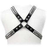 LEATHER BODY - HARNAIS  CLOUS PYRAMIDAUX LEATHER BODY