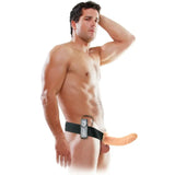 FETISH FANTASY SERIES - 19 CM VIBRANT CREUX STRAP-ON MARRON FETISH FANTASY SERIES