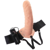 FETISH FANTASY SERIES - 19 CM VIBRANT CREUX STRAP-ON MARRON FETISH FANTASY SERIES