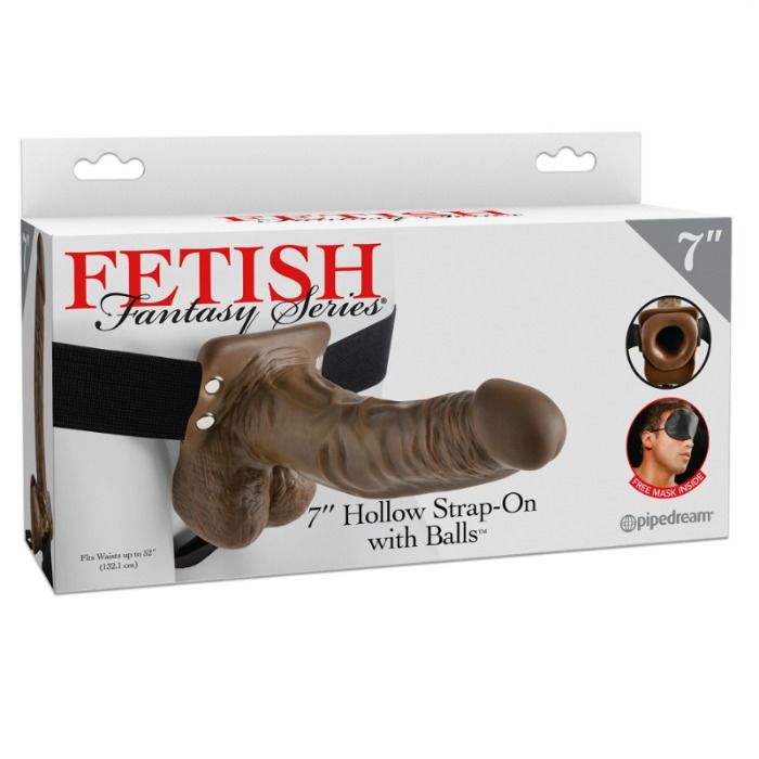 FETISH FANTASY SERIES - SANGLE CREUSE 7 AVEC BOULES FETISH FANTASY SERIES