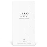 LELO - BOÎTE DE PRÉSERVATIFS HEX 12 UNITÉS LELO