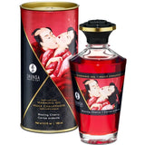 SHUNGA - HUILE DE MASSAGE EFFET CHALEUR SAVEUR INTENSE DE CERISE 100 ML SHUNGA OILS