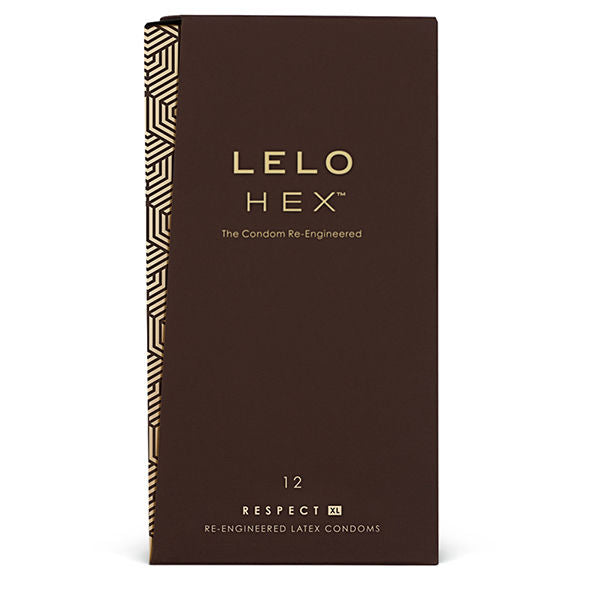 LELO HEX Respect XL - Préservatifs, boîte de 12 — vue 1