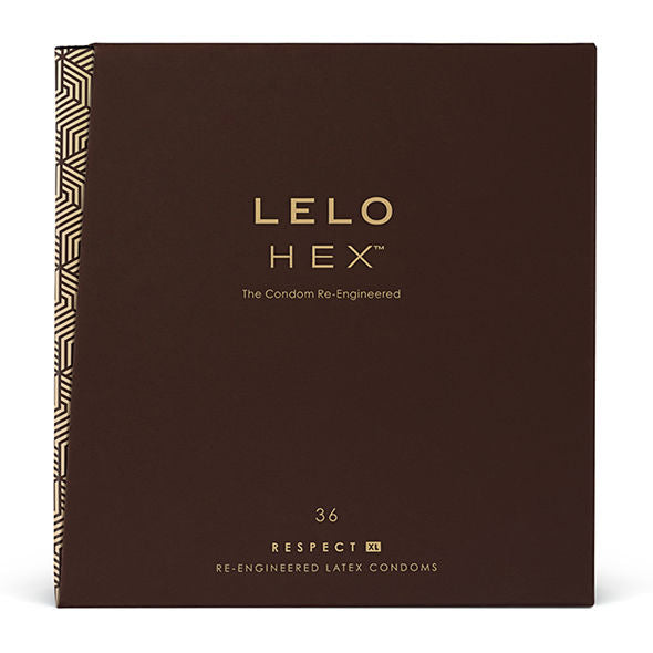 LELO - PRÉSERVATIFS HEX RESPECT XL 36 PACK LELO