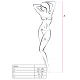 PASSION - FEMME BS014 BODYSTOCKING ROUGE TAILLE UNIQUE PASSION WOMAN BODYSTOCKINGS