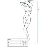 PASSION - FEMME BS032 BODYSTOCKING NOIR TAILLE UNIQUE PASSION WOMAN