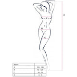 PASSION - FEMME BS034 BODYSTOCKING NOIR TAILLE UNIQUE PASSION WOMAN