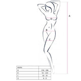 PASSION - FEMME BS045 BODYSTOCKING NOIR TAILLE UNIQUE PASSION WOMAN
