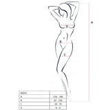 PASSION - FEMME BS031 BODYSTOCKING NOIR TAILLE UNIQUE PASSION WOMAN BODYSTOCKINGS