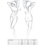 PASSION - FEMME PAULINE ENSEMBLE 3 PIÈCES TAILLE L/XL PASSION WOMAN SETS