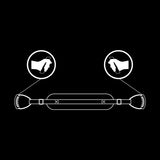 FETISH SUBMISSIVE - HARNAIS STYLE CHIEN AVEC DOUBLURE EN NOPRÈNE FETISH SUBMISSIVE BONDAGE