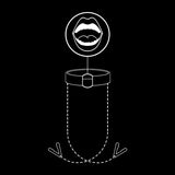 FETISH SUBMISSIVE - ANNEAU BILLON AVEC PINCES  TÉLÉMON FETISH SUBMISSIVE BONDAGE