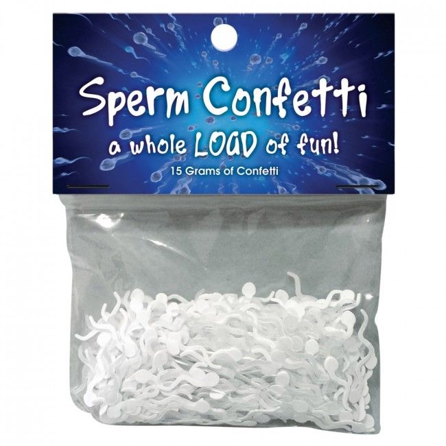 KHEPER GAMES - CONFETTIS EN FORME DE SPERME KHEPER GAMES