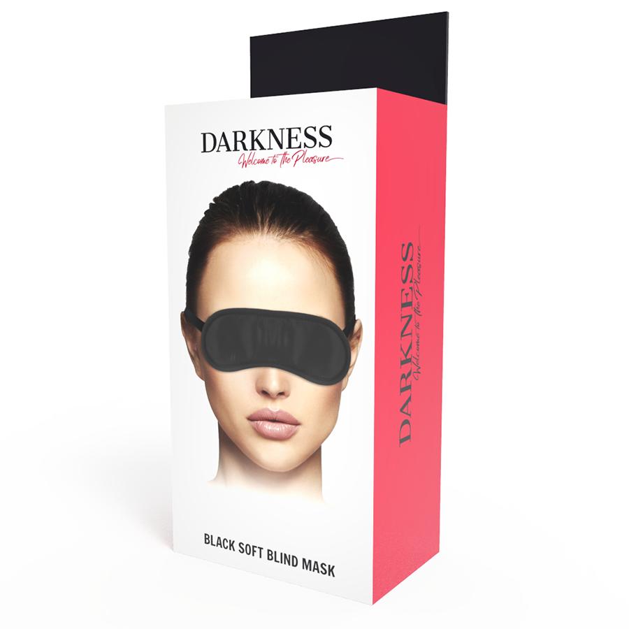 DARKNESS - MASQUE NOIR DROIT DARKNESS BONDAGE