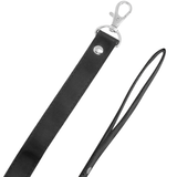 DARKNESS - COLLIER DE POSTURE AVEC CHAÎNE EN CUIR DARKNESS BONDAGE