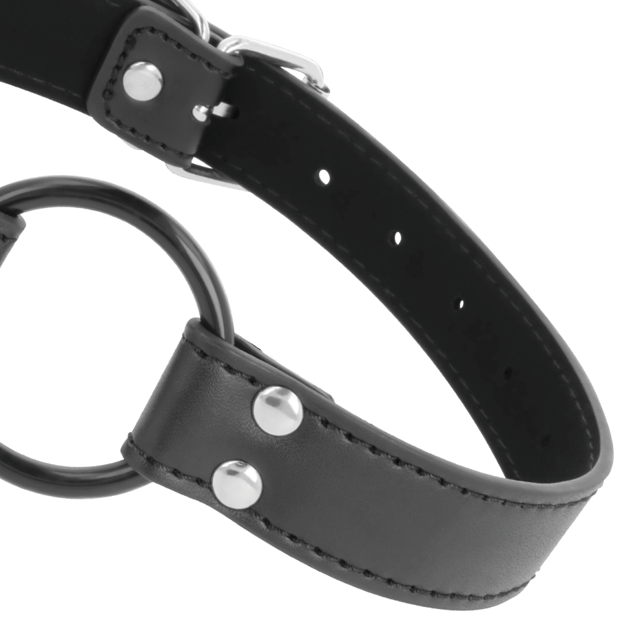 DARKNESS - GAG AVEC ANNEAU DIAMÈTRE 3,6 CM DARKNESS BONDAGE