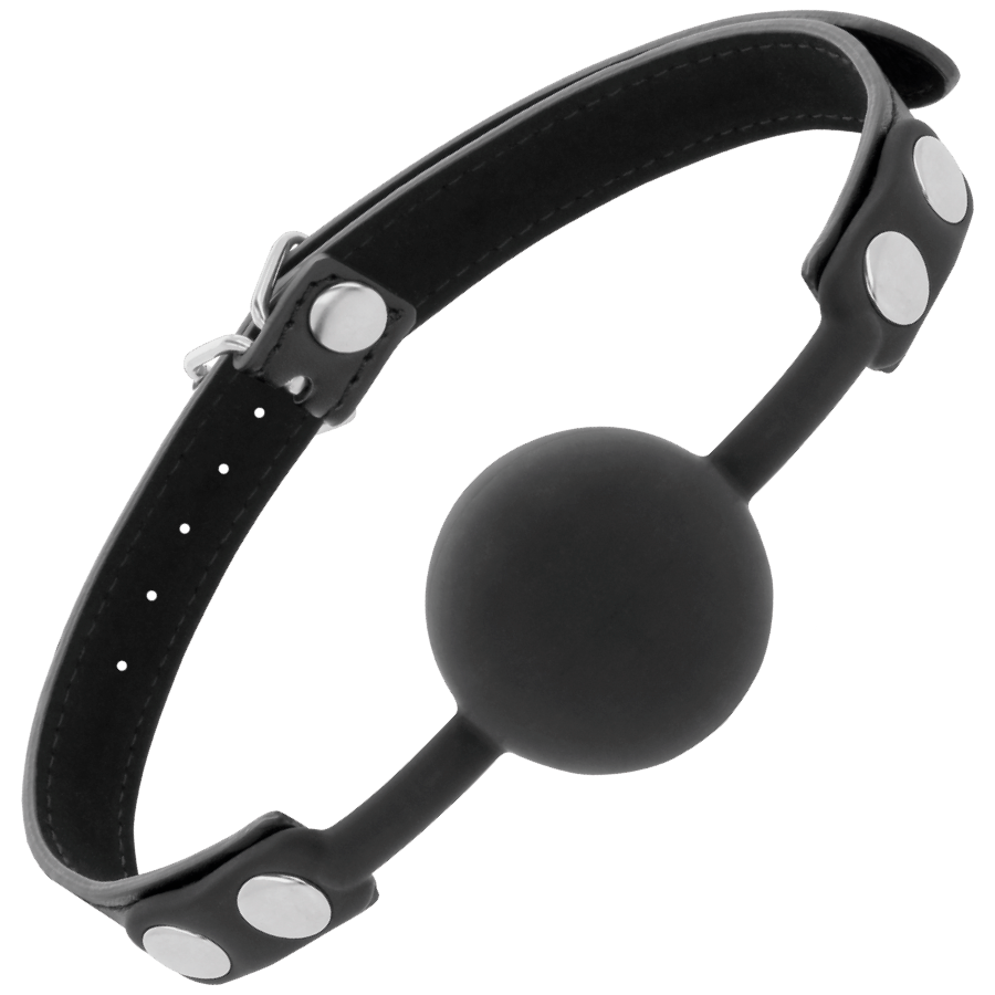 DARKNESS - BILLON EN SILICONE NOIR DARKNESS BONDAGE