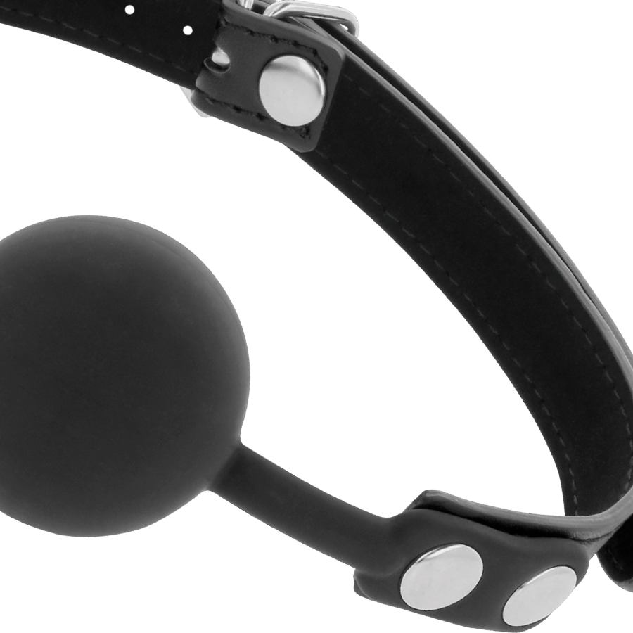 DARKNESS - BILLON EN SILICONE NOIR DARKNESS BONDAGE