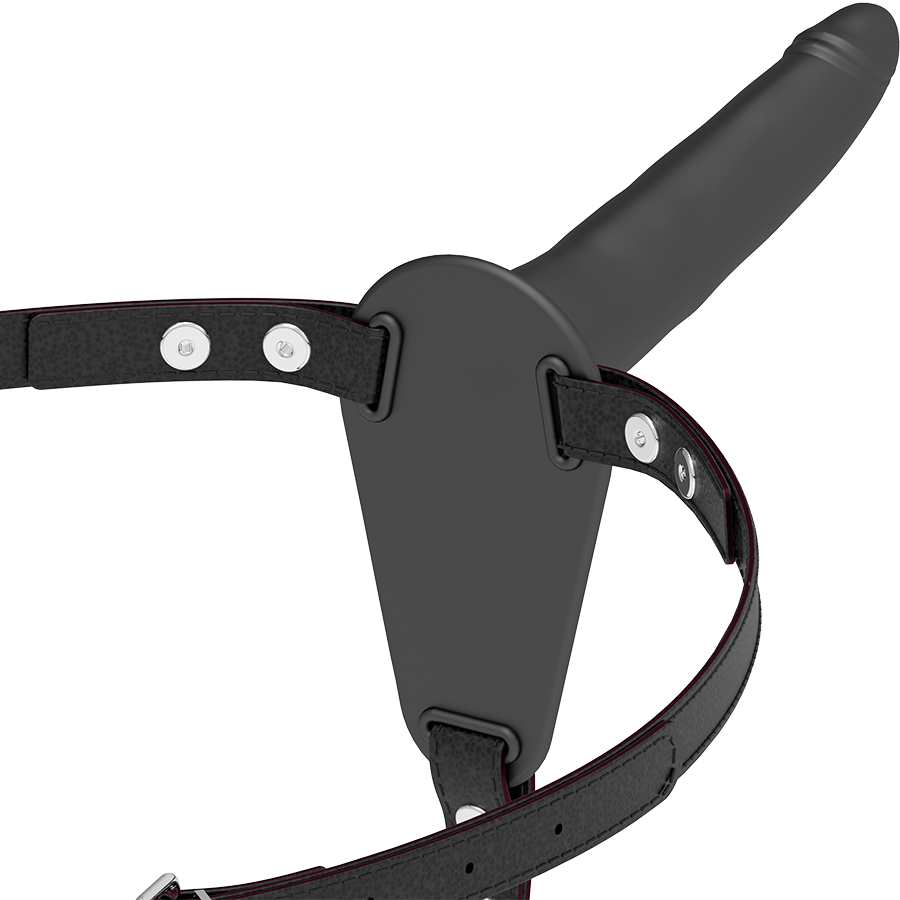 FETISH SUBMISSIVE HARNESS - SILICONE NOIR 15 CM FETISH SUBMISSIVE HARNESS