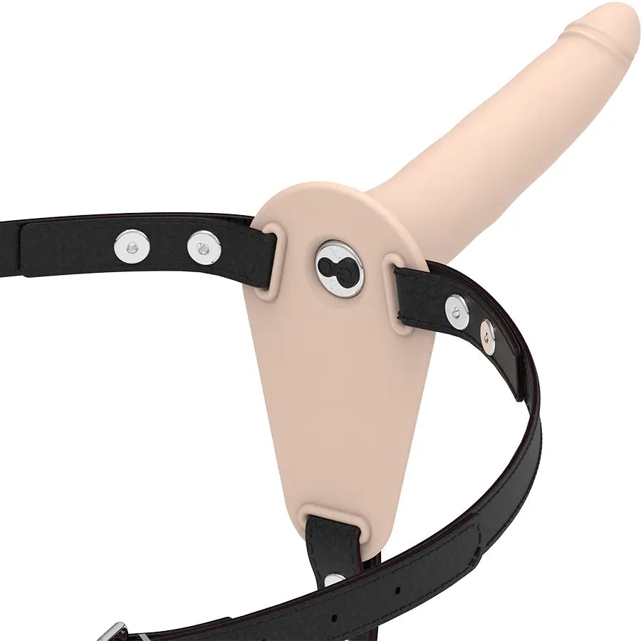 FETISH SUBMISSIVE HARNESS - VIBRATEUR SILICONE FLESH 15 CM FETISH SUBMISSIVE HARNESS