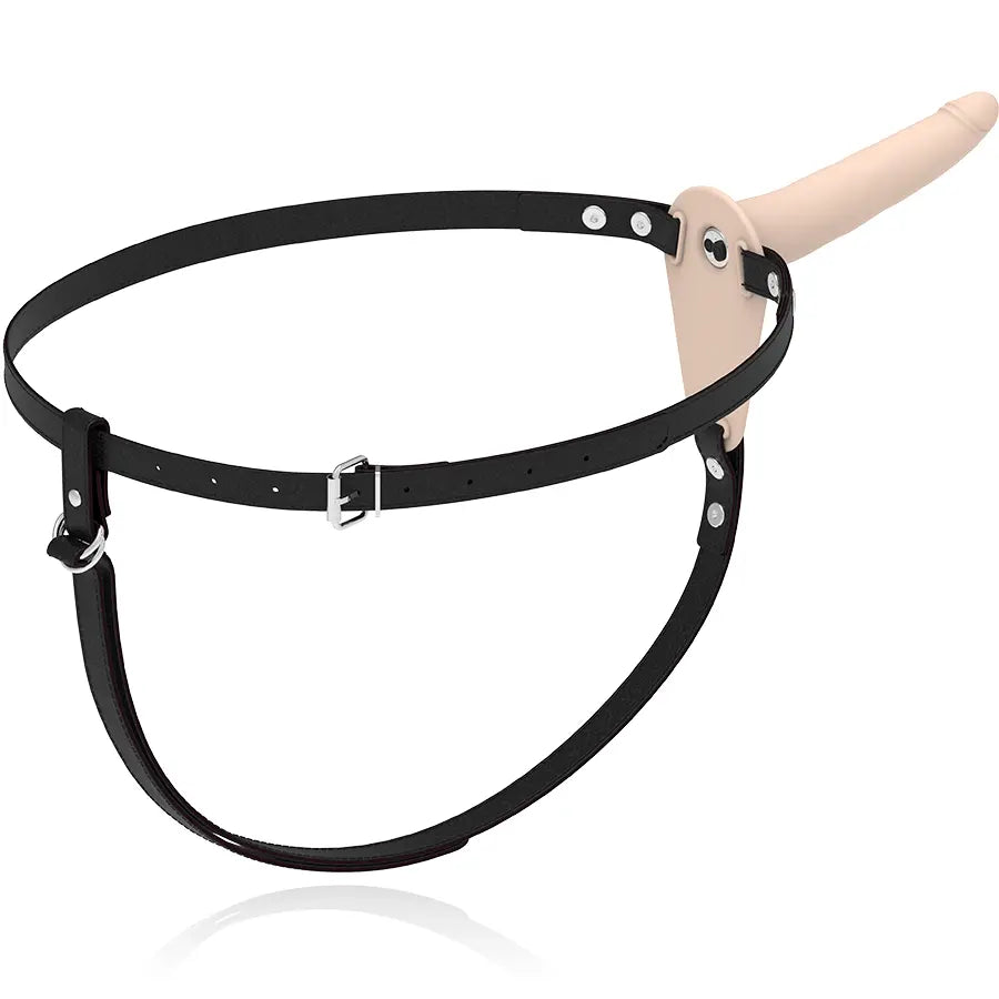 FETISH SUBMISSIVE HARNESS - VIBRATEUR SILICONE FLESH 15 CM FETISH SUBMISSIVE HARNESS