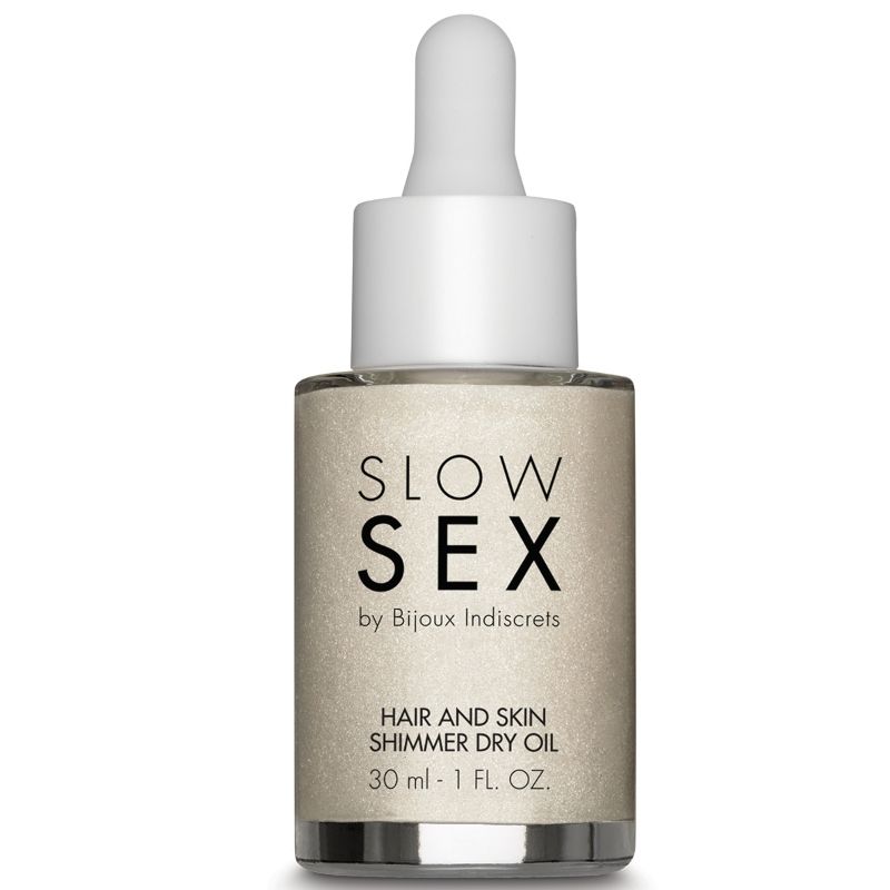 Bijoux Indiscrets Slow Sex - Huile sèche illuminante 30 ml — vue 2
