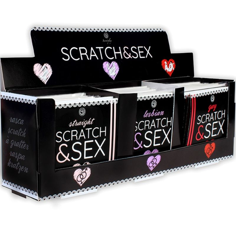 SECRETPLAY - AFFICHAGE + POSTURES SCRATCH & SEX (ES/EN/FR/PT/DE) SECRETPLAY 100% GAMES