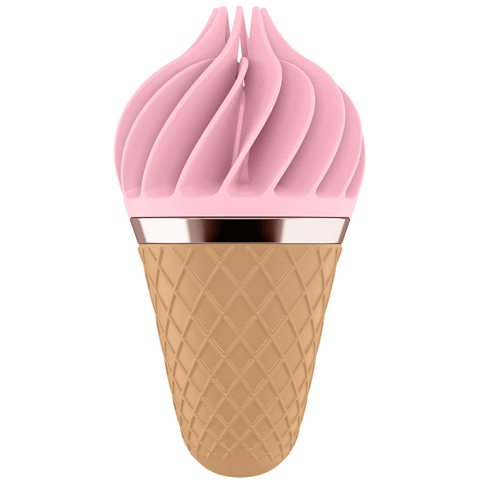 SATISFYER - SPINNATOR SWEET TREAT BRUN & ROSE SATISFYER SPINNATOR