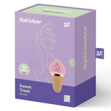 SATISFYER - SPINNATOR SWEET TREAT BRUN & ROSE SATISFYER SPINNATOR