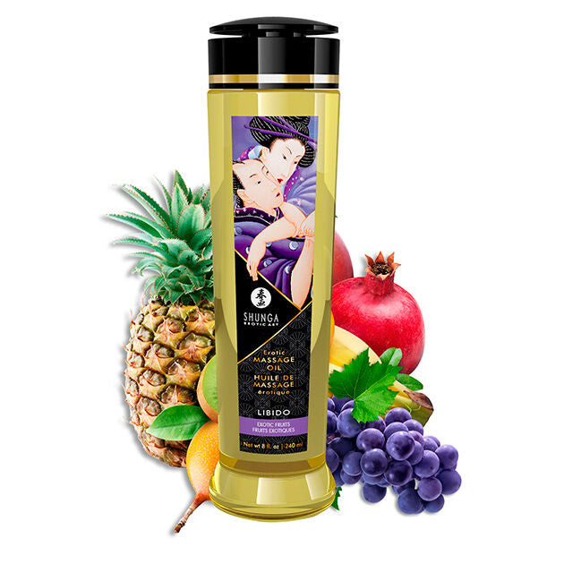 SHUNGA Libido, huile de massage érotique 240 ml