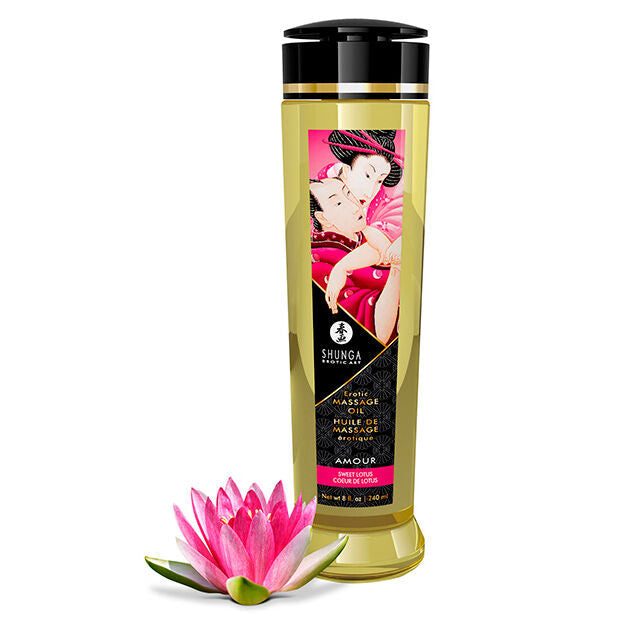 SHUNGA Amour, huile de massage érotique 240 ml