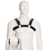 LEATHER BODY - HARNAIS BULL DOG NOIR LEATHER BODY