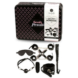 SECRETPLAY - BDSM SET 8 PCS NOIR SECRETPLAY 100% FETISH