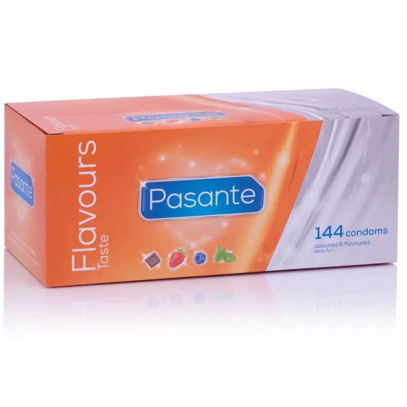 PASANTE - LES SAVEURS DE PRÉSERVATIFS 144 UNITÉS PASANTE