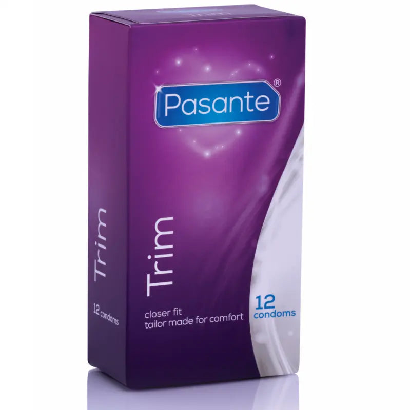 PASANTE - PRÉSERVATIFS MS TRIM TRIM PAR 12 UNITÉS PASANTE