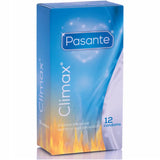 PASANTE - PRÉSERVATIFS CLIMAX 6 EFFET CHALEUR + 6 EFFET FRAIS / 12 UNITÉS PASANTE
