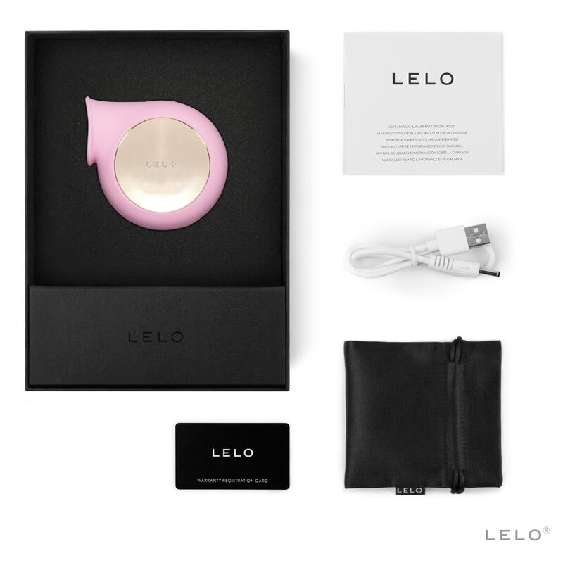 LELO - STIMULATEUR DONDES CLITORIS ROSE SILA LELO