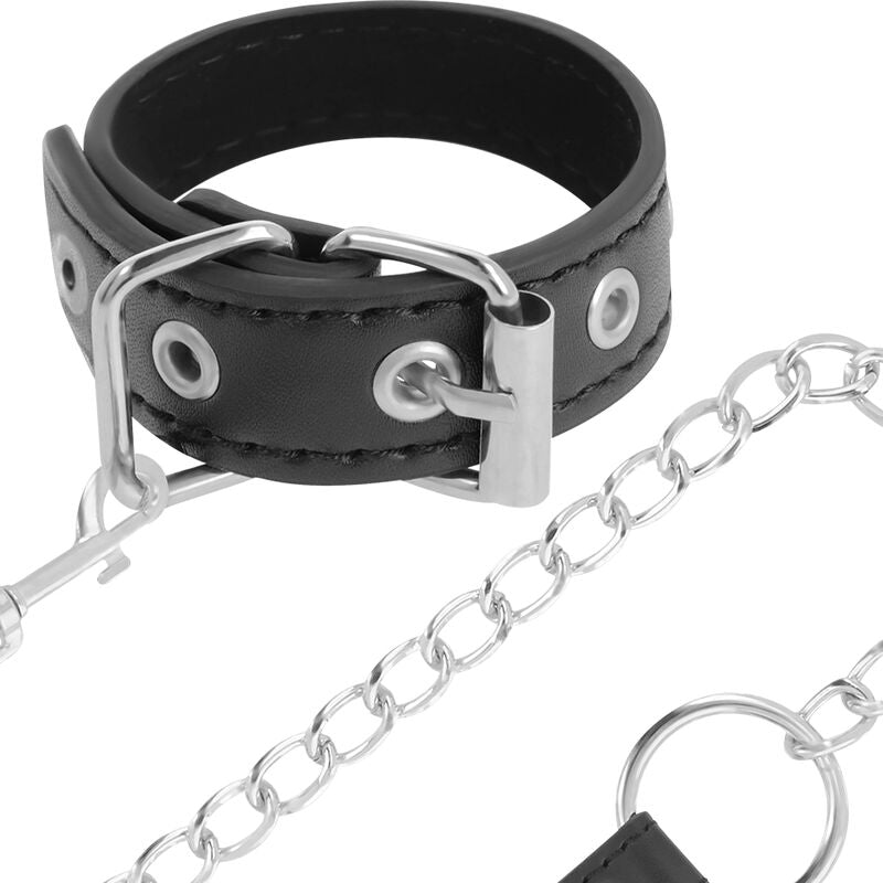 DARKNESS - ANNEAU PÉNIS AVEC SANGLE DARKNESS BONDAGE