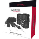 DARKNESS - ENSEMBLE DATTAQUES DE LIT DARKNESS BONDAGE