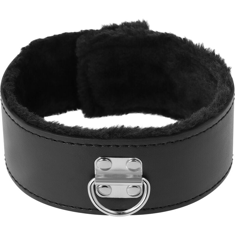 DARKNESS - COLLIER DOUBLÉ AVEC CHAÎNE EN TITANE DARKNESS BONDAGE